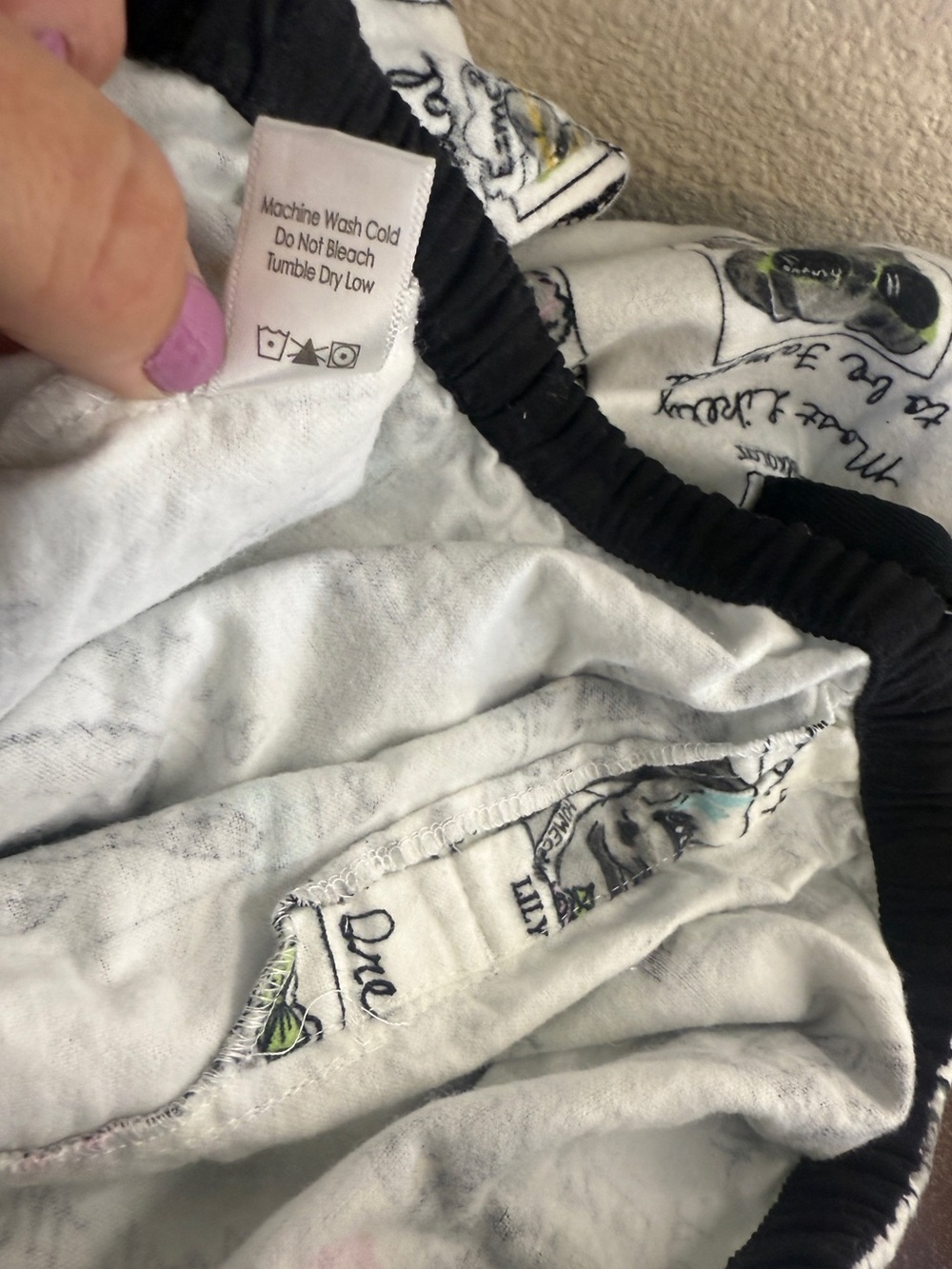 Dog Pajama Pants - PJ Salvage, Size M - Picture 10 of 12